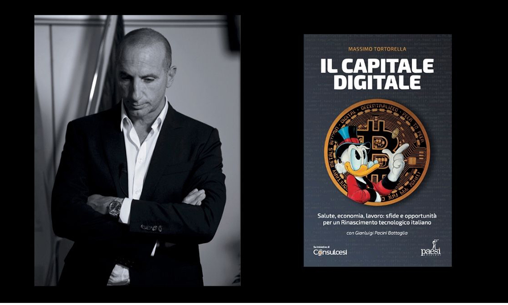 Massimo Tortorella, presidente di Consulcesi, presenta il suo libro “Il Capitale Digitale”